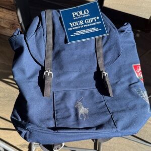 Polo by Ralph Lauren Classic Blue Backpack